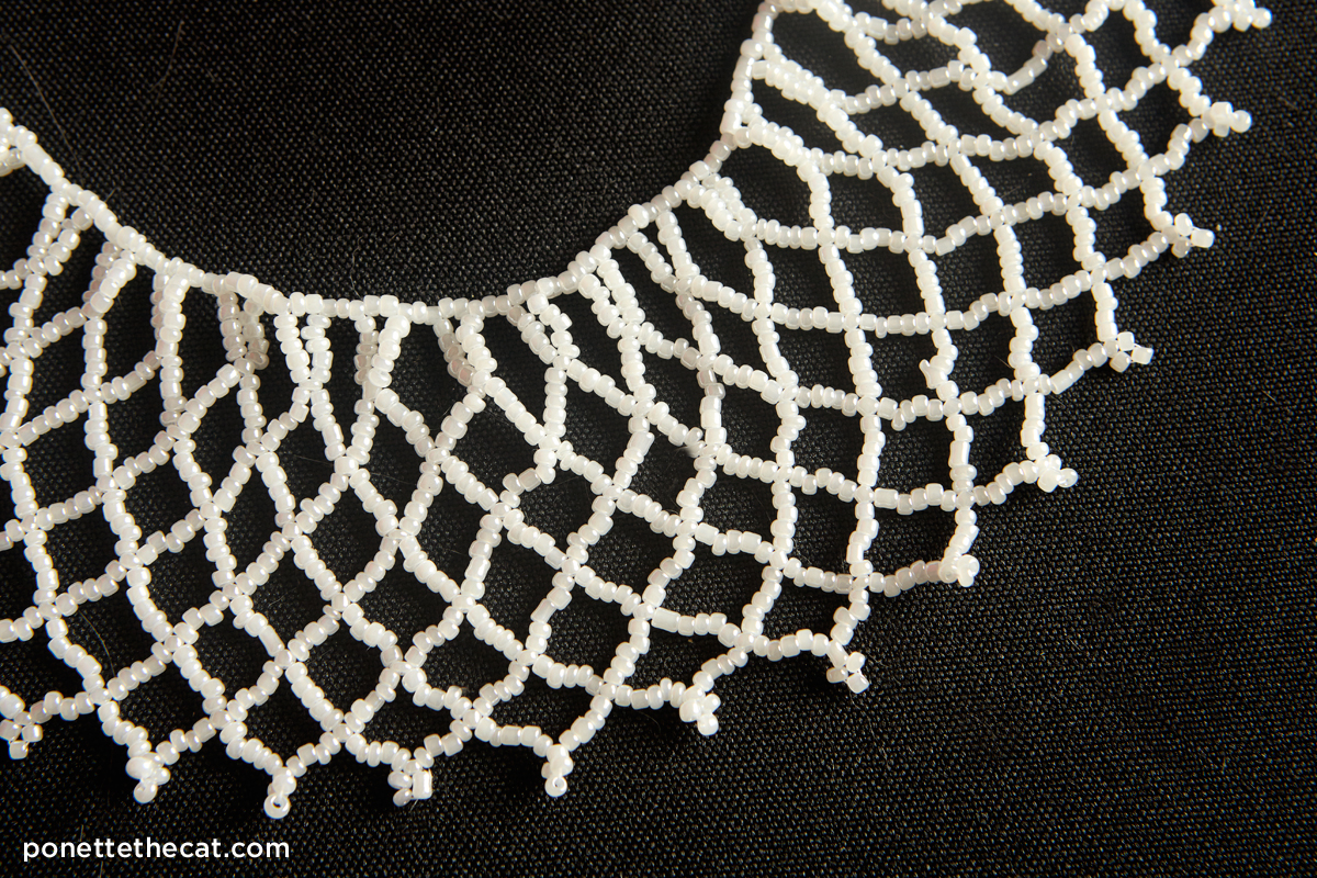 Ruth Bader Ginsburg White Beaded Jabot Tutorial